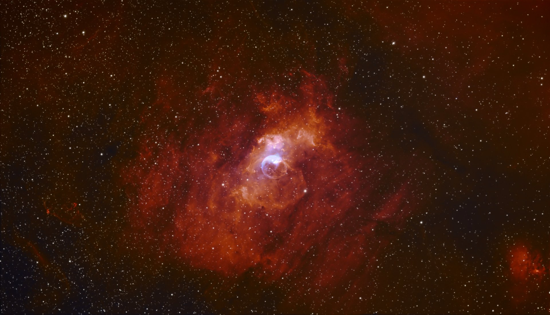 bubble nebula NGC7635 deep sky object